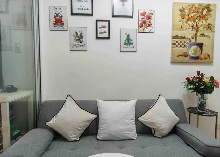 Azure 1br Citylights With Netlfix Near Airport Apartamento